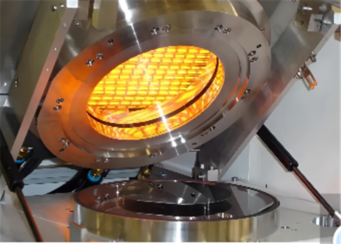 Aluminum reflector for IR lamp