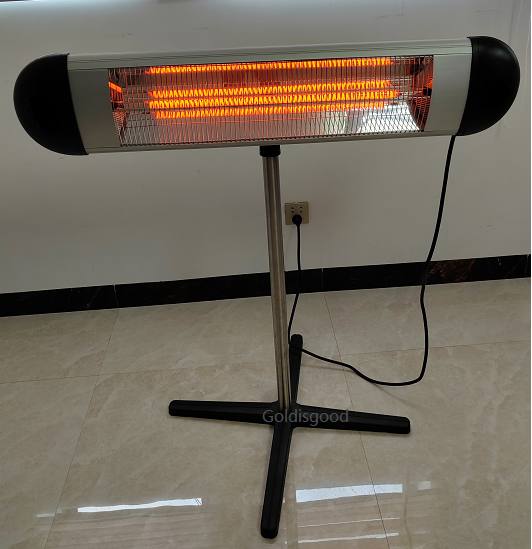 Heater with tip over protection