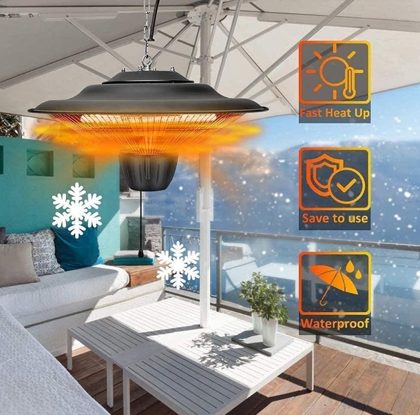 IP65 waterproof outdoor heater